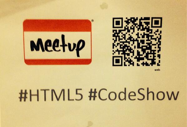 andreasacca's tweet image. Just Arrived at html5 codeshow in Rome! #HTML5 #CodeShow