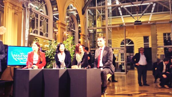 Live bei der Fernsehdebatte im Rai Sender Bozen mit den Partei Vorsitzenden. " Elefantenrunde"