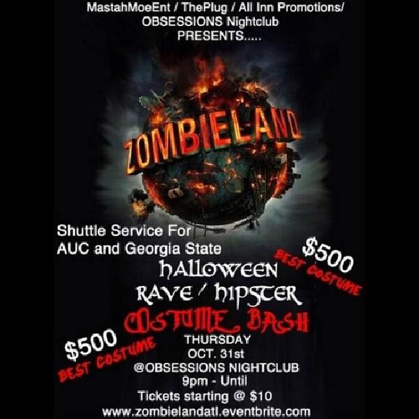 kingkay844's tweet photo. The only place to be Oct 31st is #Obsessions for the #HalloweenBashATL turn up with @all_innpromo 18+ rave/hipster http://t.co/s6ZeGT8gdM"