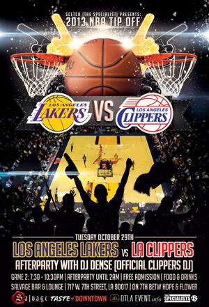 DTLAEvent411's tweet photo. Come cheer on your favorite team @Lakers or @LAClippers 10/29 at @Salvage_LA > @downtown_la @DowntownNews #NBATipOff http://t.co/EPdV9wOa4t