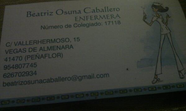BARRABASHMAFIA's tweet photo. Si necesitais una enfermera @Bea_Osuna es justo la persona que buscais! http://t.co/Fs3at2a1m1