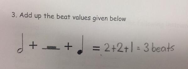 JPDupont2's tweet image. Quality music instruction meets failing math instruction #learntoadd
