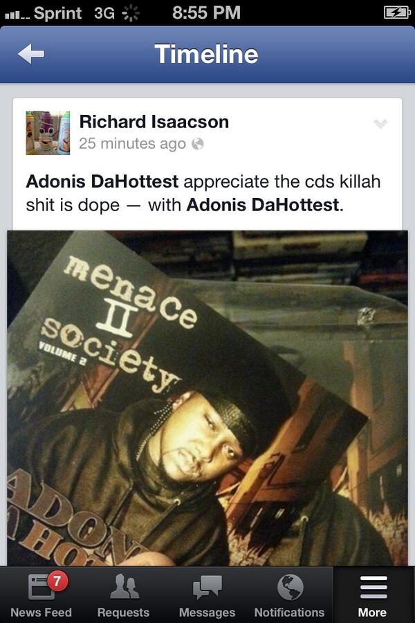 AdonisDaHottest's tweet image. Still killin um....satisfied listeners #m2s2