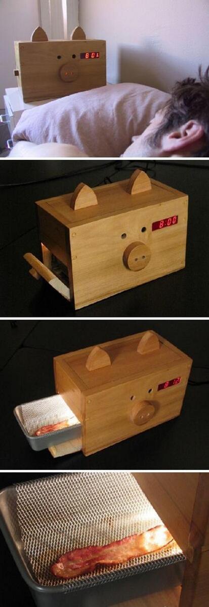 makepolocom's tweet image. 【Wake N Bacon】The Bacon Clock ues fragrance instesd of the noisy alarm. s.makepolo.com/eps.php?f=7&amp;amp;q=…