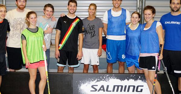 InfoNsfa's tweet photo. A Group of Star #Floorball players from Switzerland joined us @InfoNsfa today!
Good times! #Salming http://t.co/HAW8veVj2K