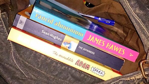 RandomReadsNZ's tweet image. No forgetting tomorrow, books in my bag already!