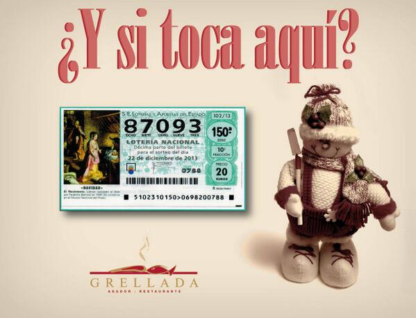 Grellada's tweet photo. Tenemos Lotería de Navidad. Más información en:
https://t.co/HmU5XzFgO1
#loteriadenavidad #navidad #sorteo #bueu http://t.co/gQzjlGQxYW