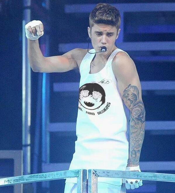 MaterialMDesign's tweet image. Bieber don't mind!