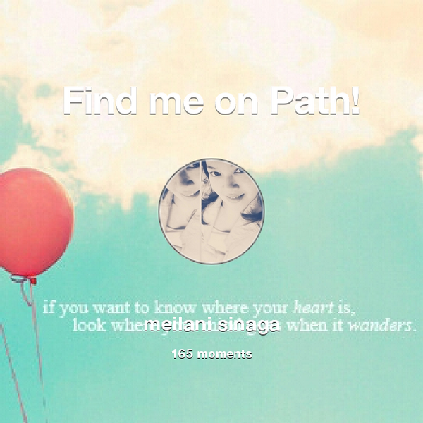 thikasinaga's tweet photo. I've shared 165 memories with my friends on #Path - see them now at http://t.co/qzbyKAkTqv! #thepersonalnetwork http://t.co/XZCpCRV1J3