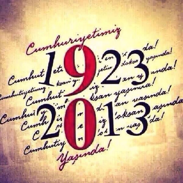 Cumhuriyet Bayramımız Kutlu Olsun...