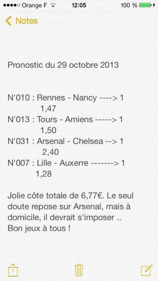 MultiplexPronos's tweet image. Voila le prono ! #RT en masse !!