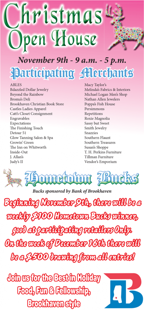 brookchamber's tweet photo. Brookhaven Christmas Open House - Saturday, November 9, 2013 - http://t.co/N1YcfztbuU http://t.co/W8UuoneUGg