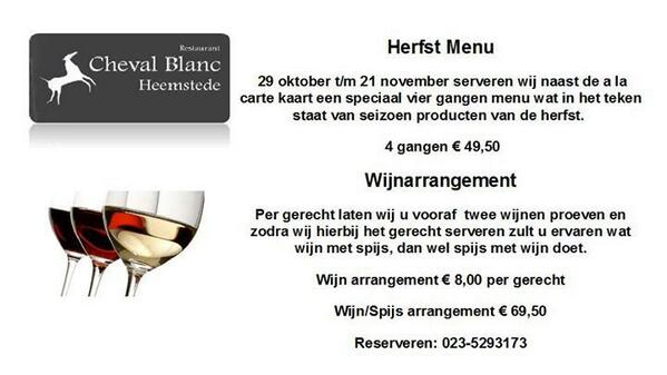 ChevalBlancNL's tweet photo. Wijn/Spijs arrangement ism @Avintage_ http://t.co/1ptueT2lyJ