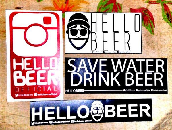 hellobeers's tweet image. sticker pack for feee :D #hellobeers #hellobeerofficial #newbrand #indonesiabrand