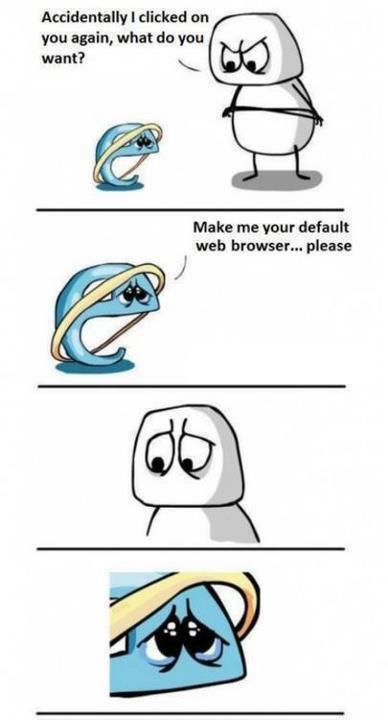 techforever's tweet image. Internet Explorer - #humor #techforever