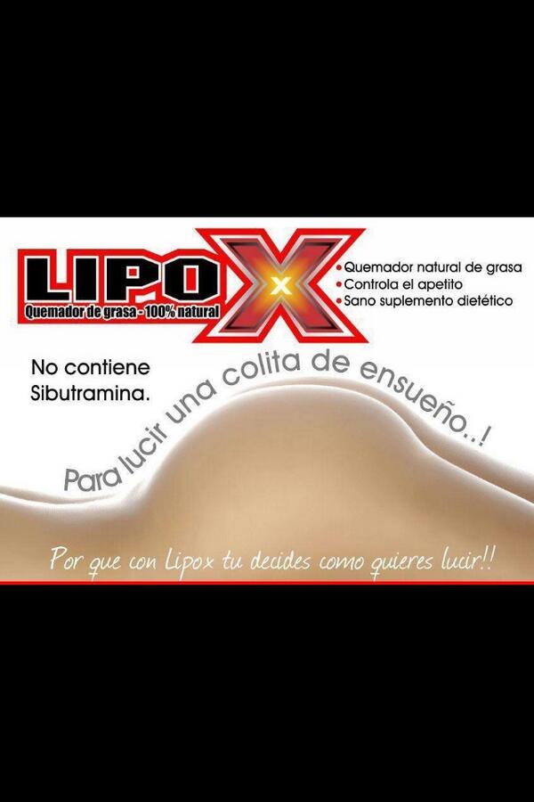 MalenitaDavilaC's tweet photo. LIPOX POTENTE QUEMADOR DE GRASABAJA 20LB EN UN MES SIN EFECTO REBOTE http://t.co/49Q11H2p3B