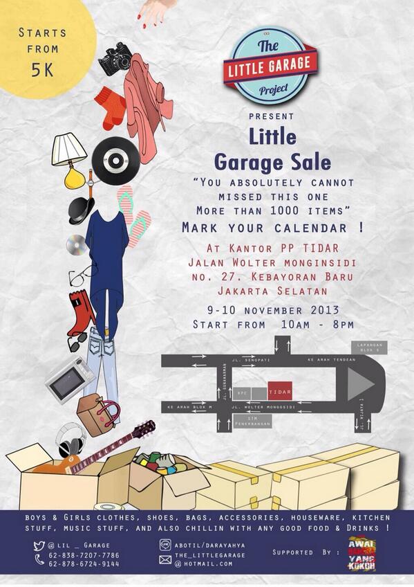 Lil_Garage's tweet image. Mark your calendar 9-10 Nov 2013 guys! Be there! We bring lots of stuff for you! 😎 #LittleGarageSale