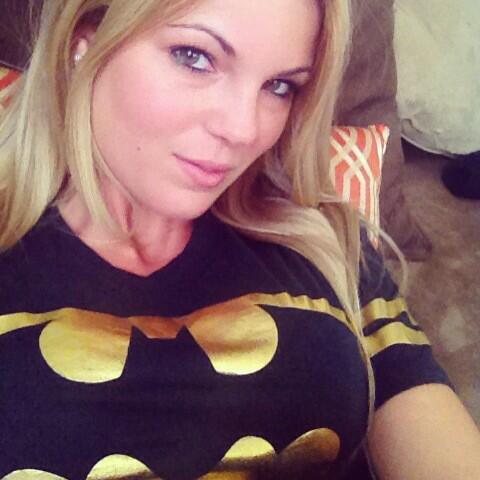 Finally part of the #SuperHeroFamily lol #geek #Batman #batgirl http://t.co/fagaJ9yMI4