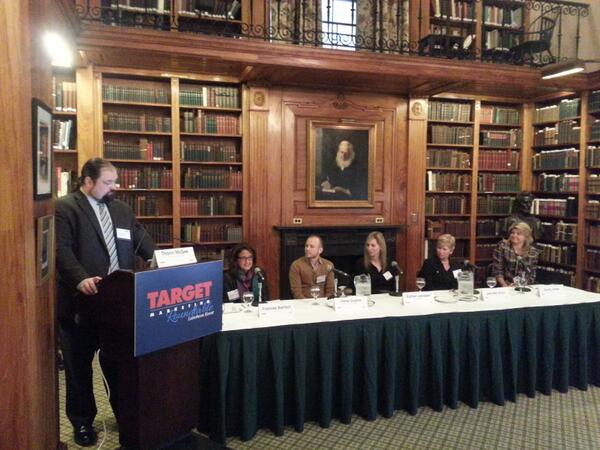 KenKraetzer's tweet image. Chubb, SAP, IBM, Citi Mortgage execs speaking at #TarketingMarketing #tmroundtable event in NYC.