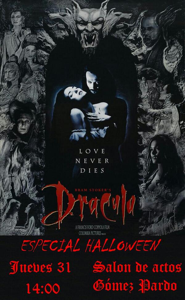 Jueves 31 DRACULA de Bram Stoker en la Gomez Pardo. <a href="/AnonymousMinas/">Anonymous Minas</a> <a href="/infominasmadrid/">Infominas</a> <a href="/CDportivoMinas/">Club Deportivo Minas</a> <a href="/RolMinas/">Minas de Moria</a>