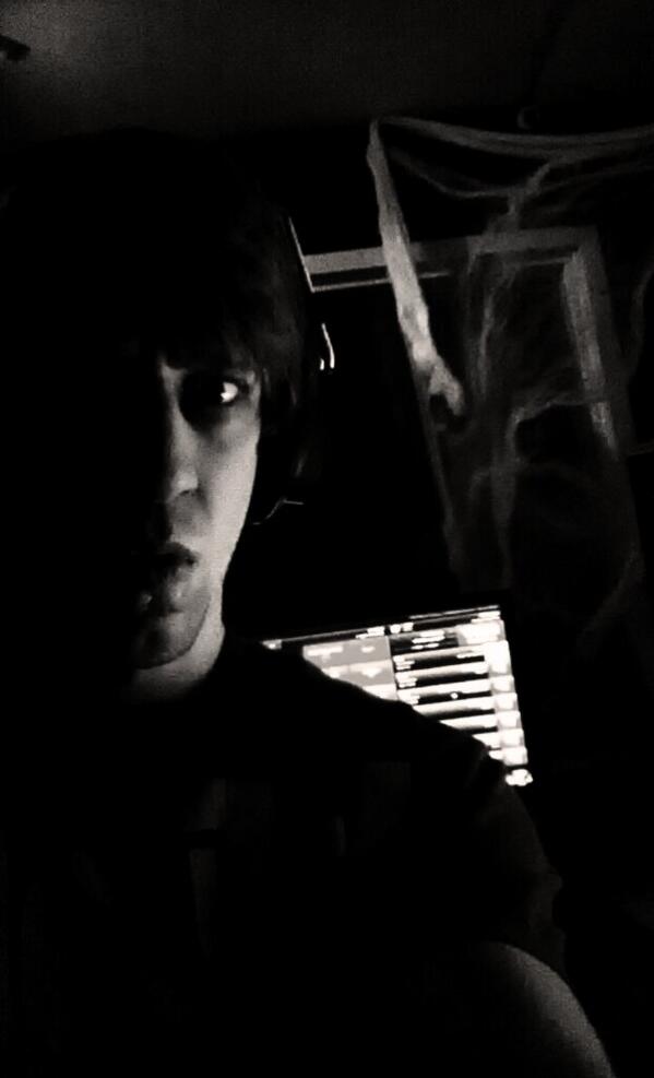 DynoMikeKULT's tweet photo. Things are looking spooky in the KULT studio! On the air right now! http://t.co/WHfyouQE28