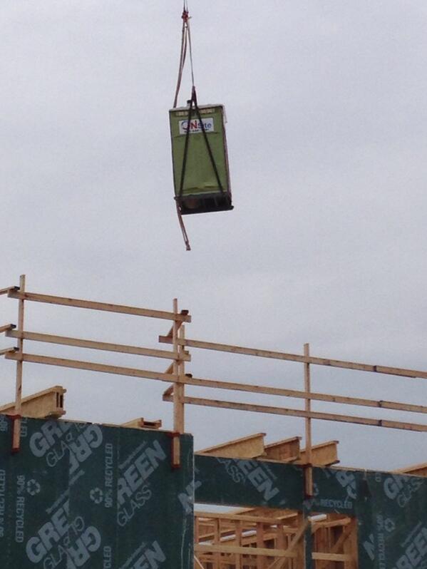 temmel's tweet image. Hank impressed his workmates by executing the flying deuce