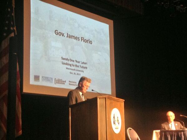 carinabloro's tweet image. Closing remarks at #postsandy forum from former #NewJersey Gov. James Florio