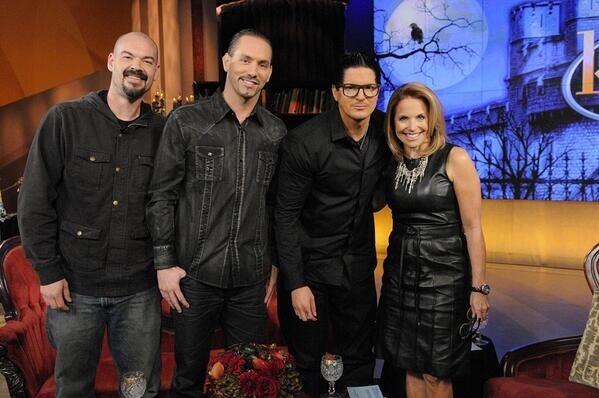 AaronGoodwin's tweet photo. It was so cool to be on  @KatieShow last week. It airs this #halloween &amp; b sure to watch it :) http://t.co/CcaKqCP5br http://t.co/0H4gxg5mjM
