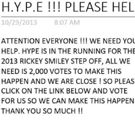 HYPE Step Team tweet media