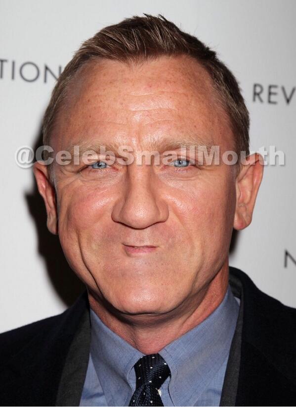 CelebSmallMouth's tweet photo. Daniel Craig #SmallMouth http://t.co/JUfODrkxpo