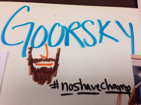 PlazaTbirds's tweet image. Let's make Mr. G. The #noshavechamp #NoShaveNovember #waituntilfriday