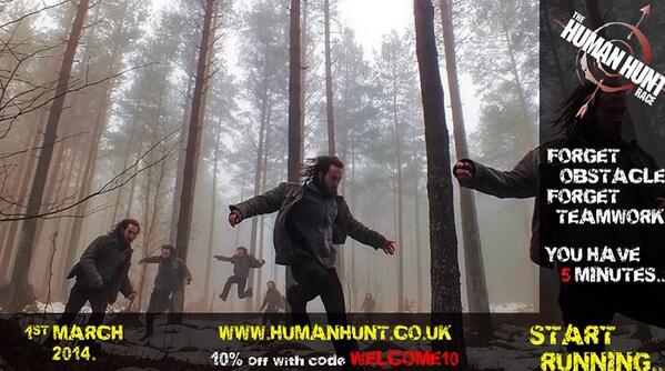 New #startup Venari is bringing #HungerGames to life!  500 runners escape from 500 hunters!  Exploding in the UK!