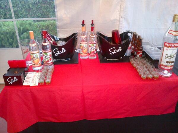 StoliLA's tweet photo. All set for our @Stoli tasting in #SanDiego at #ILFornaio http://t.co/ajeoIHUjdA