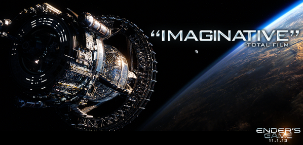 EndersGameMovie's tweet photo. #EndersGame is A MUST-SEE, only in theaters and IMAX. Get your tickets for opening weekend: http://t.co/MEjN6TPWsG http://t.co/VTBvG7wyv4