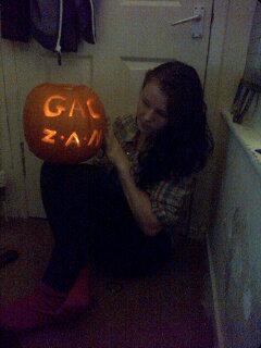 EclipseAllYours's tweet photo. Made a #GAC pumpkin, hope you guys like it @Zak_Bagans @AaronGoodwin @NickGroff_ #ghostadventures :) http://t.co/oxyO0j17ye
