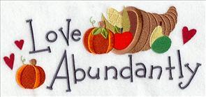 xposedigitizing's tweet image. Spirited stitches bring a thankful message to table linens and towels. #xposedigitizing #stitch