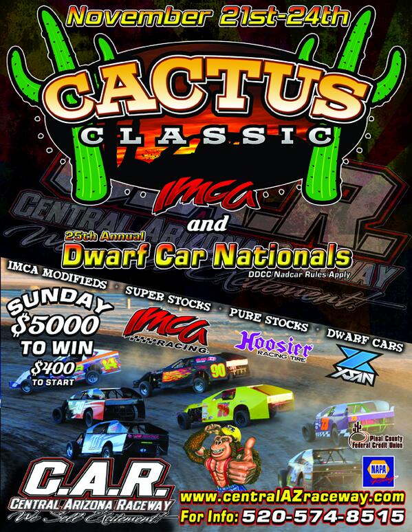 We have a name and flyer! @xsantv will be down to cover all the action! #CactusClassic