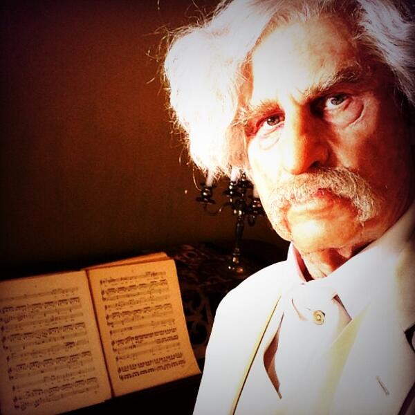 Me as Mark Twain