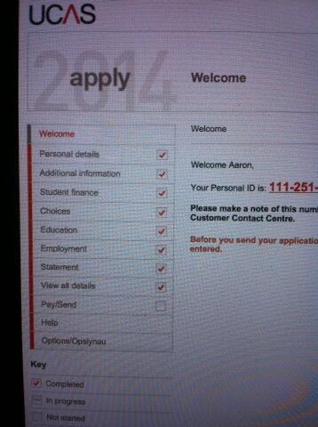 aaron_donaghy's tweet image. finally finished my ucas application! glad to get it outa the way #hanlin