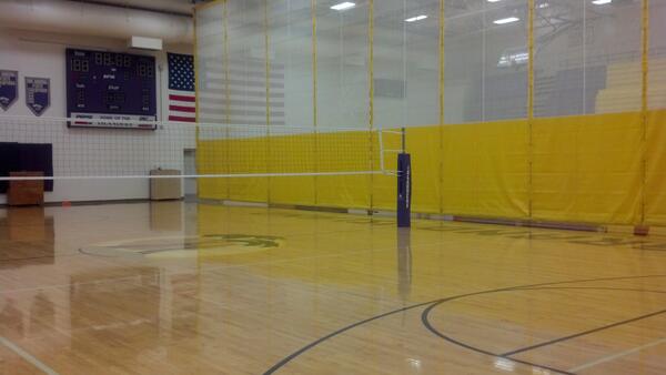 The nets are up for #StateVolleyball . Will you be here?