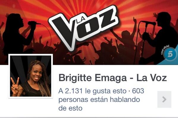 BrigitteELaVoz's tweet photo. Buenas tardes familiaaaaa!!!! Quien se apunta a seguirme por Facebook ??? Gracias por vuestro apoyoooo ❤️#lavoz http://t.co/JeMxxRn4Wm