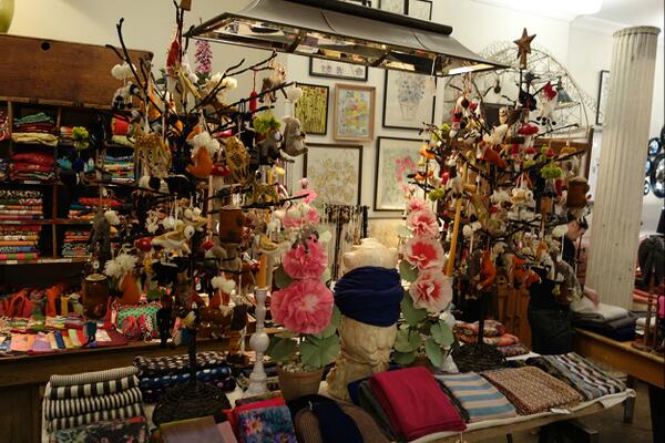 sharkeyhome's tweet photo. Check out these felted ornaments on display at #JohnDerian http://t.co/Lub1FTCFlI