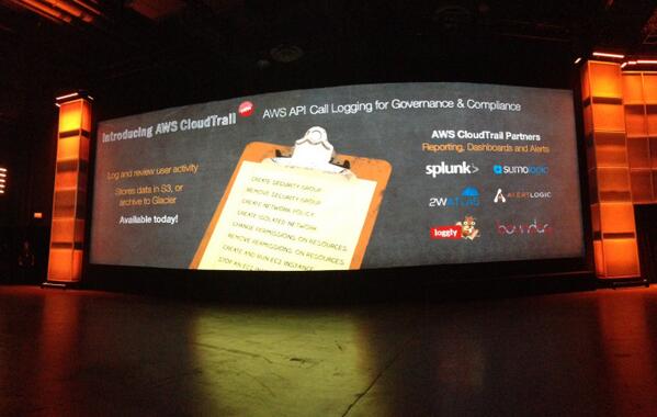 2ndwatch's tweet image. Great to see our name in lights!  2W Atlas from @2ndWatch among the elite few to integrate with #AWSCloudTrail.