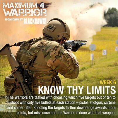 BLACKHAWKPG's tweet photo. The remaining #MaximumWarrior competitors are tested on their shooting accuracy: http://t.co/N5cVm1OVX1 http://t.co/BBm9FAfvEk