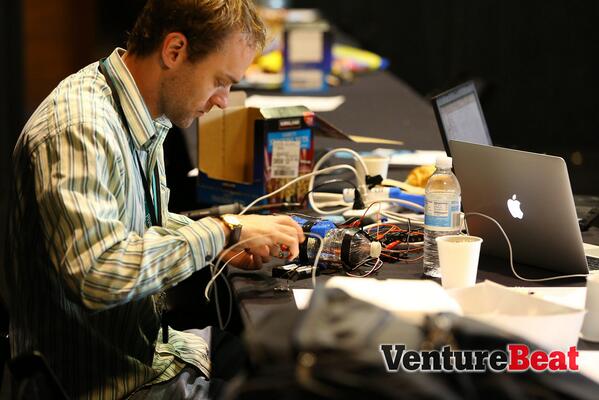VentureBeat's tweet photo. The 24 hour #DevBeat #Makeathon, presented by @Ford, is wrapping up soon! Stay tuned for team presentations. http://t.co/tcPCpIDdud