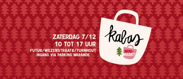 kom jij ook gezellig (kerst)shoppen op Kabas op 7/12 in Turnhout? <a href="/DeBonteBoom/">De Bonte Boom</a> is erbij met haar mooiste stofjes!