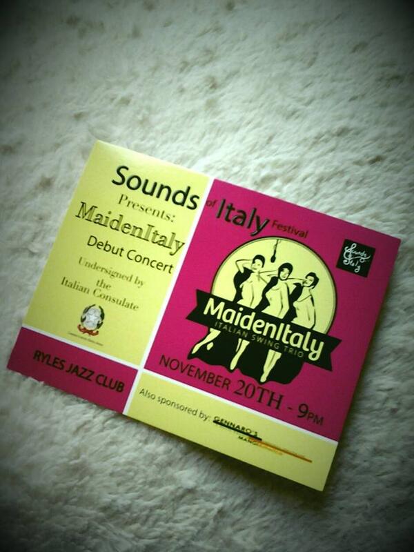 postcards are heree woooo!! #maidenItalydebutconcert #ryles #wednesday #exited!!!