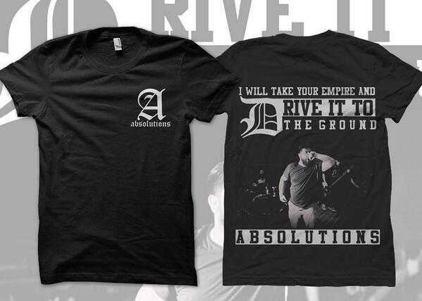 absolutionsband's tweet photo. Preorder our new merch! http://t.co/xkfw3sbwIO #tee #tshirt #happywednesday #hxc #hardcore #metal #arizona http://t.co/FOH4zEkN9P