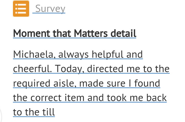 Shockwave86's tweet image. Great Comment Michaela looking after our customers #ProudBoss #SimpleService @TescoRubery