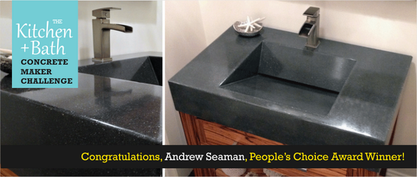CHENGConcrete's tweet photo. Congratulations to CHENG Concrete Maker People's Choice Award Winner: ANDREW SEAMAN! See story http://t.co/uCMnOI8nju http://t.co/ISHUcTGLjQ
